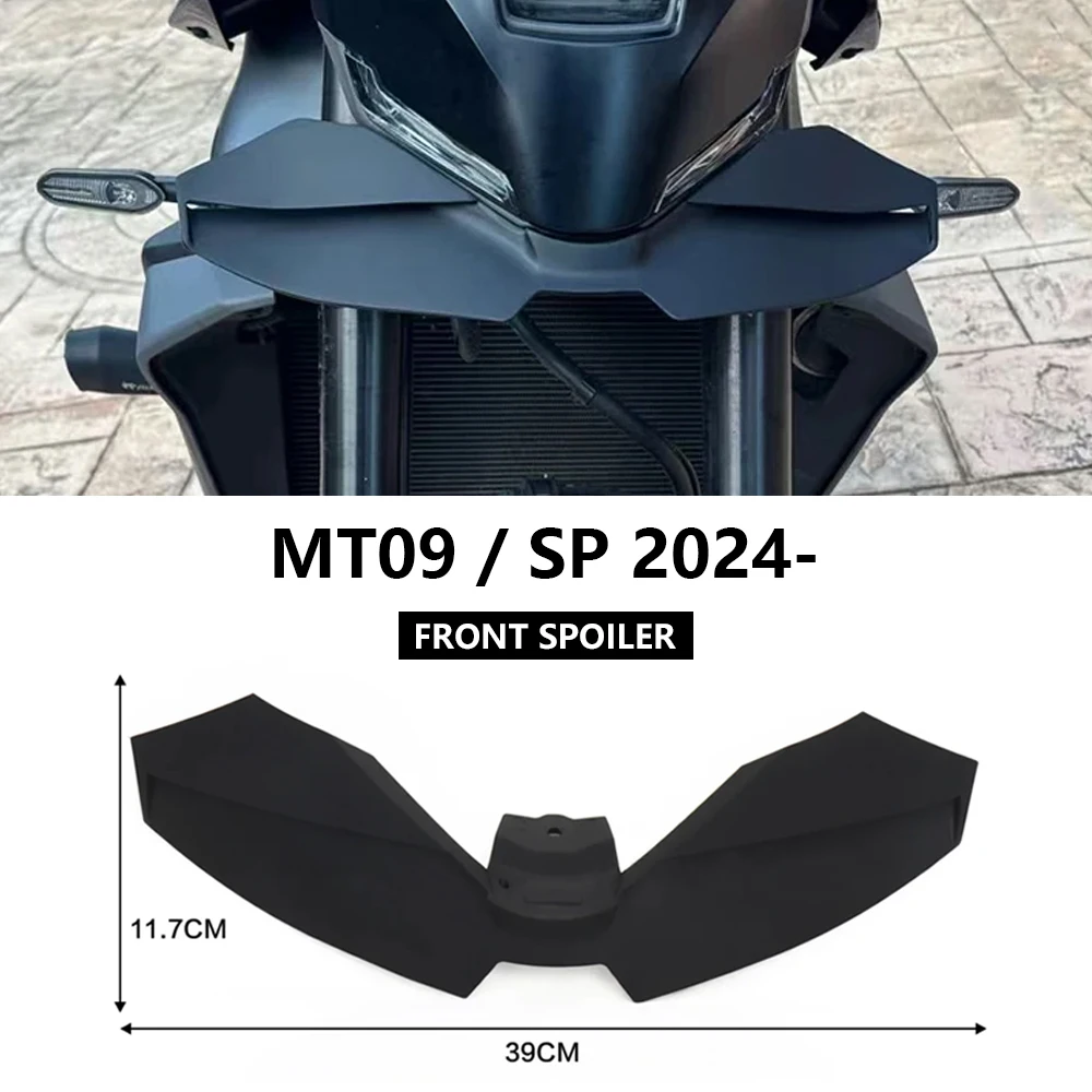 

For MT-09 MT09 SP MT 09 2024 2025 Motorcycle Downforce Naked Frontal Spoilers Winglet Aerodynamic Wing Front Spoiler Kit