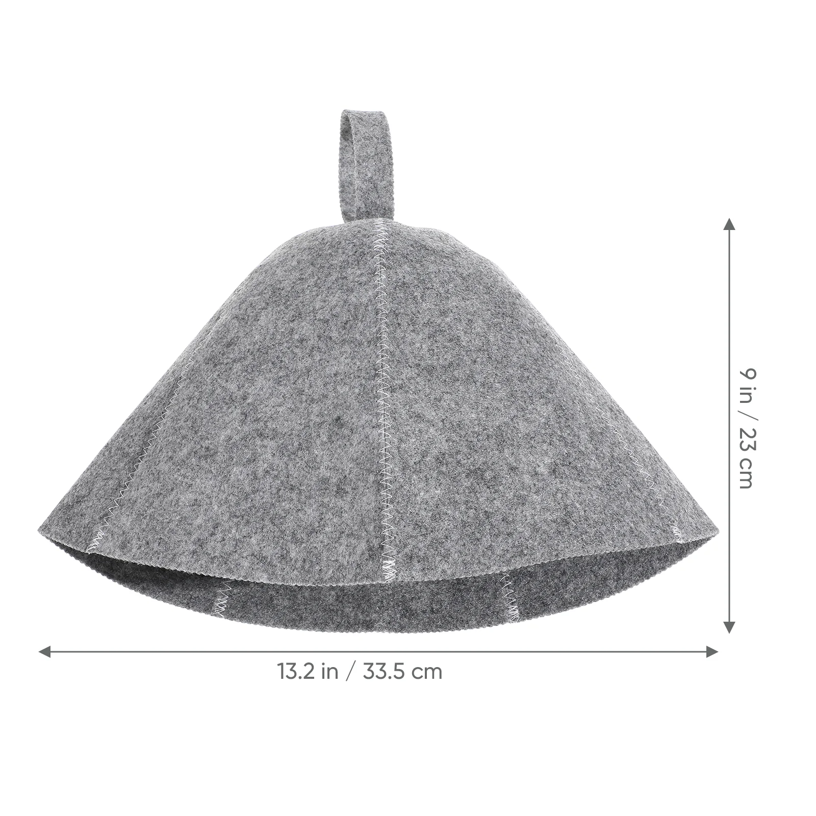 Gorro de ducha cómodo para hombre, gorro de Sauna de fieltro grueso, Protector flexible, cómodo baño, 2 uds.
