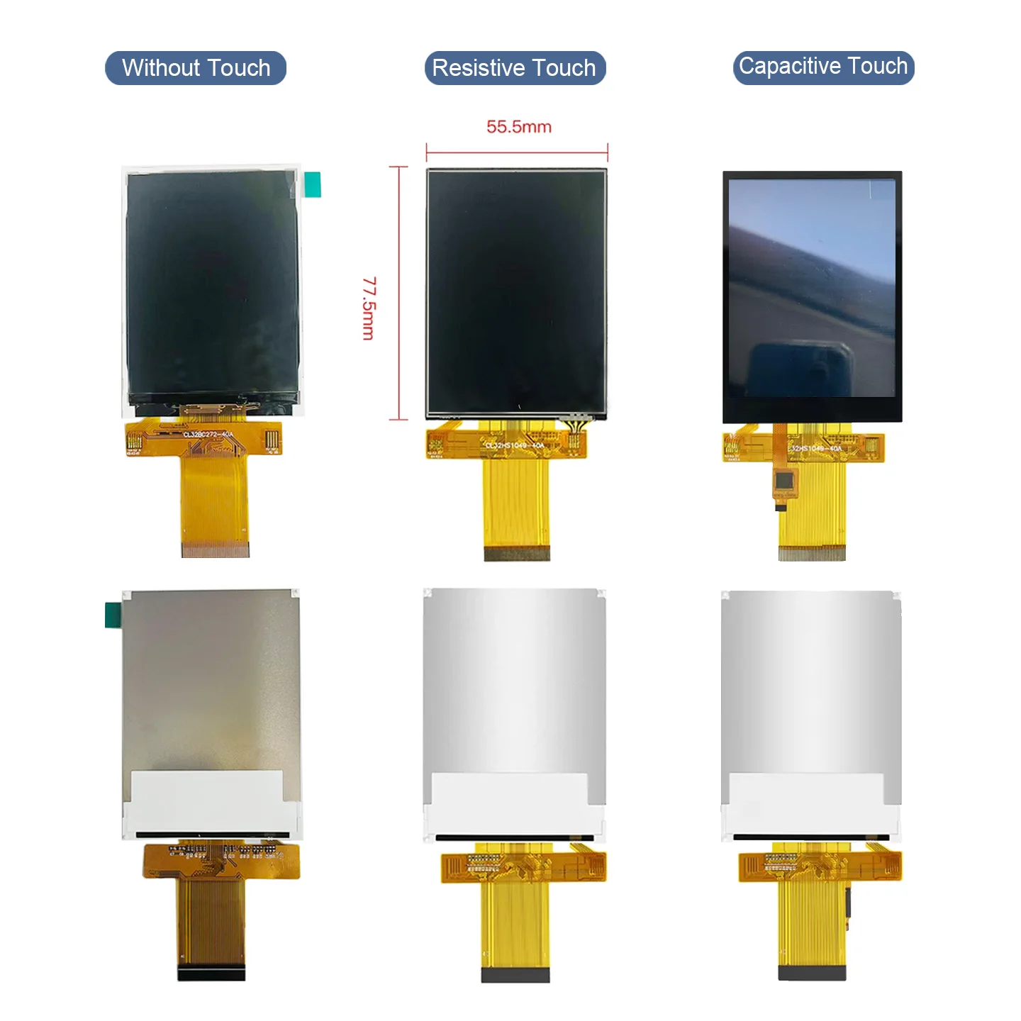 Módulo Diplay LCD TFT de 3,2 pulgadas, 240x320, 40 pines, SPI, 8/16 bits, interfaz MCU ST7789 o ILI9341, control IPS Creen