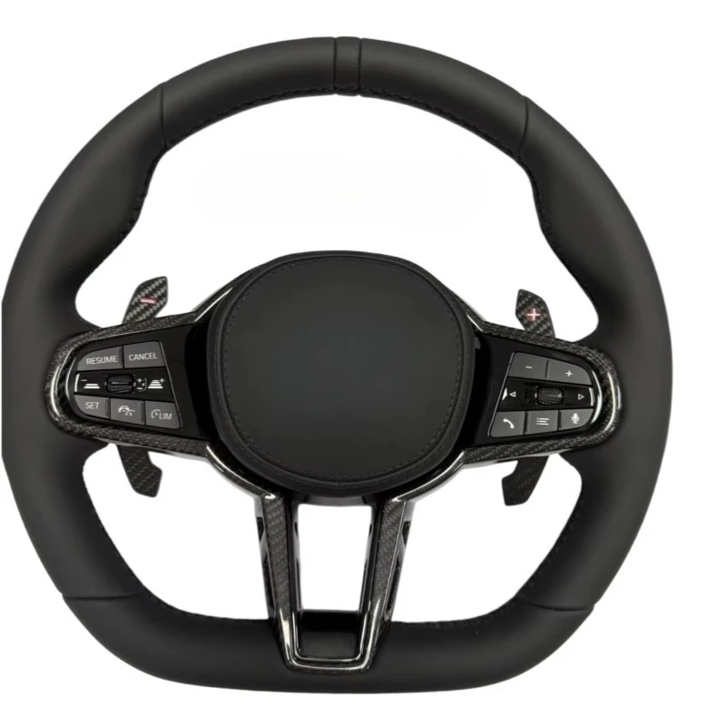 Carbon Fiber Steering Wheel for  A90 A91 | Paddle Shifters Without Airbag