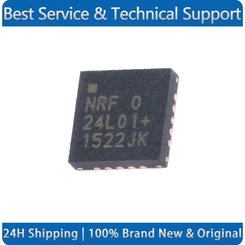 NRF24L01P-R QFN-20 2.4GHz radio frequency receiving chip New Original