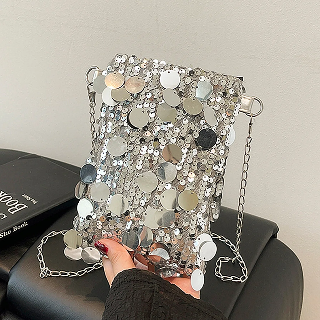 

Fashionable Shoulder Bag, Small Square Tote Bag, Simple and Versatile. Spicy Girl Goes Out for Leisure, Crossbody Bag for Women