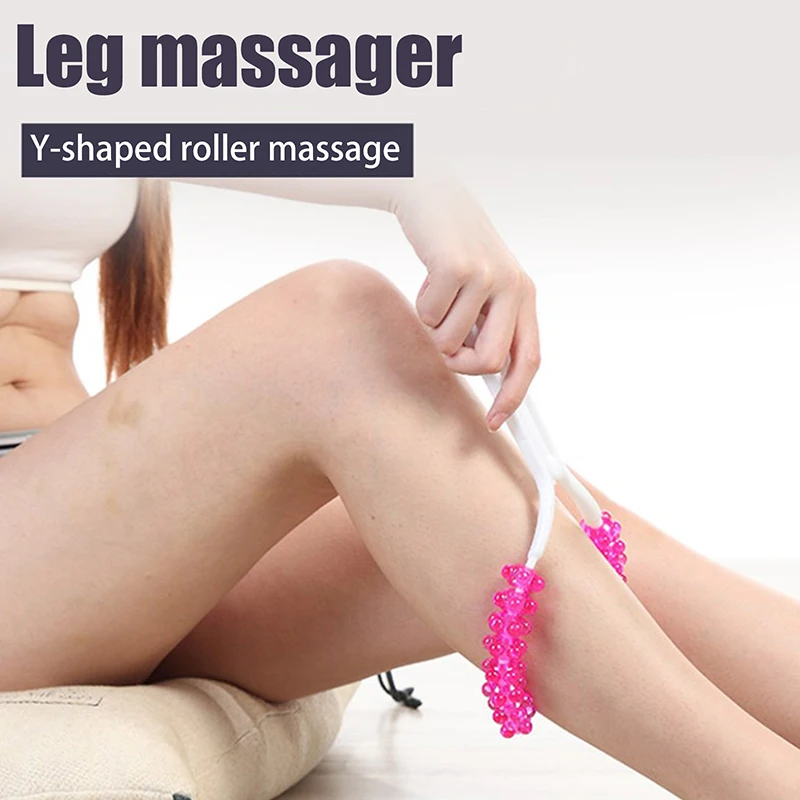 Fat Burner Roller Massage Arm Leg Slimming Anti Cellulite Fatigue Muscle Back Relax Acupuncture Relief Pain Tool Color Random