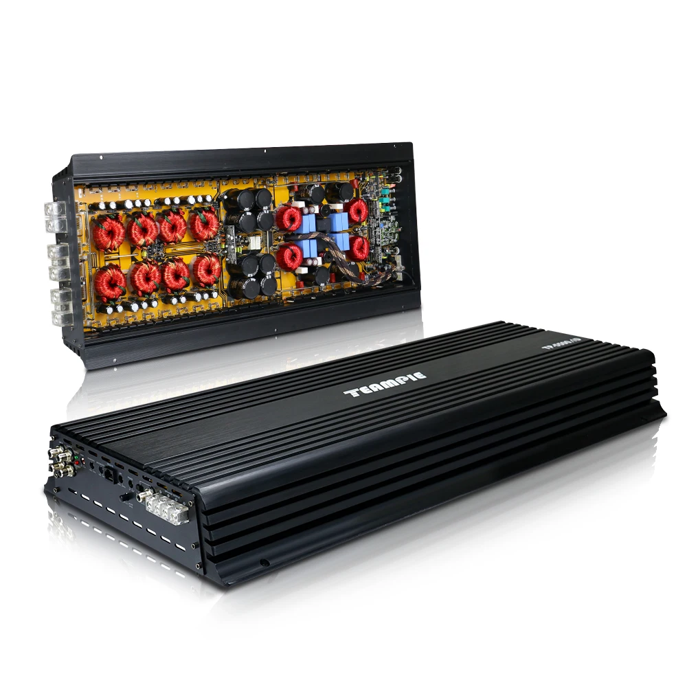 Car Audio Amplifier 12V TP-5500.1D Teampie Car Amp Korea 5000W Class D Car Amplifier