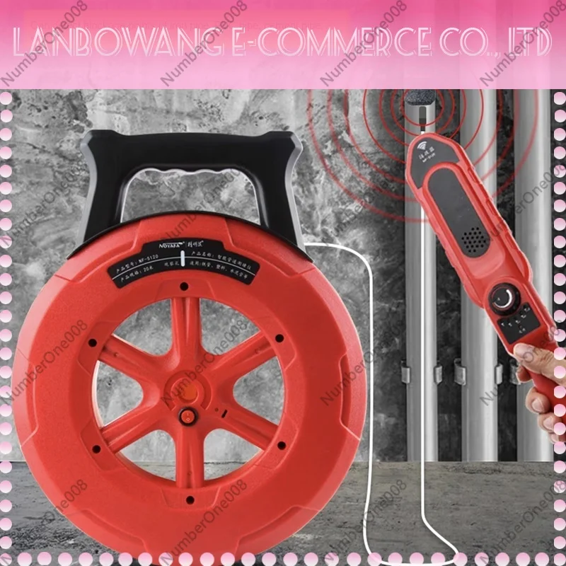 Cheap20M/40M High-Precision Pipeline Blockage Detector Pvc Instrument Diagnostic Scanner Pipeline with Waterproof Probe