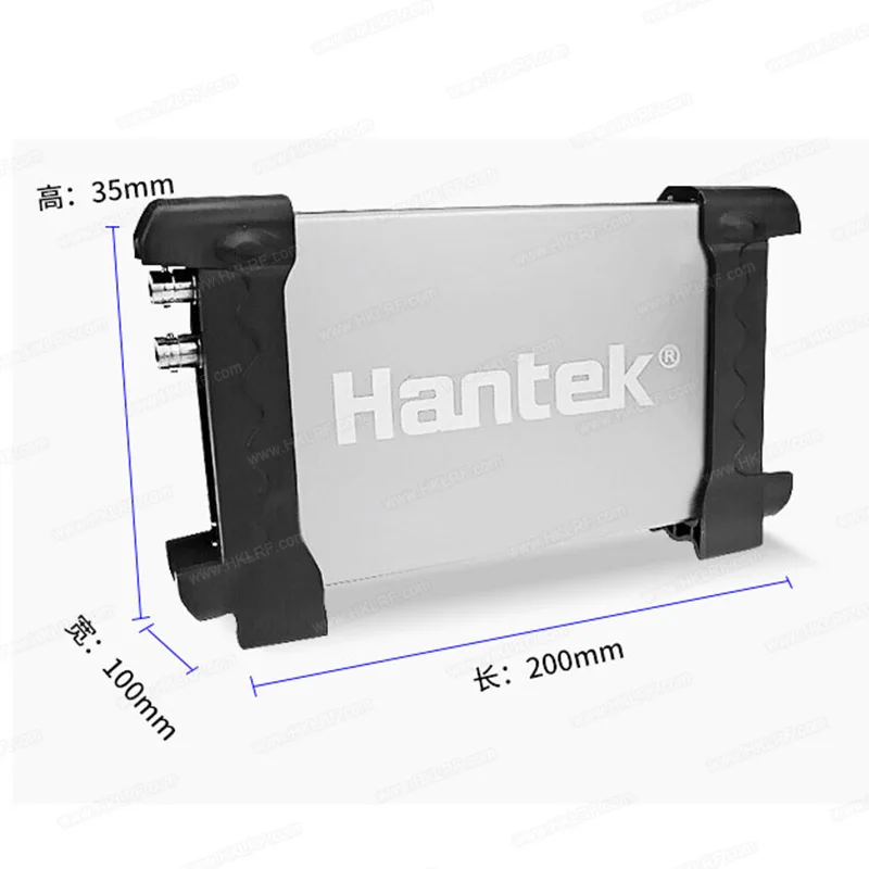 Oscilloscopio digitale USB basato su PC Hantek 6022BE 2CH 20 MHz 48 MSa/s