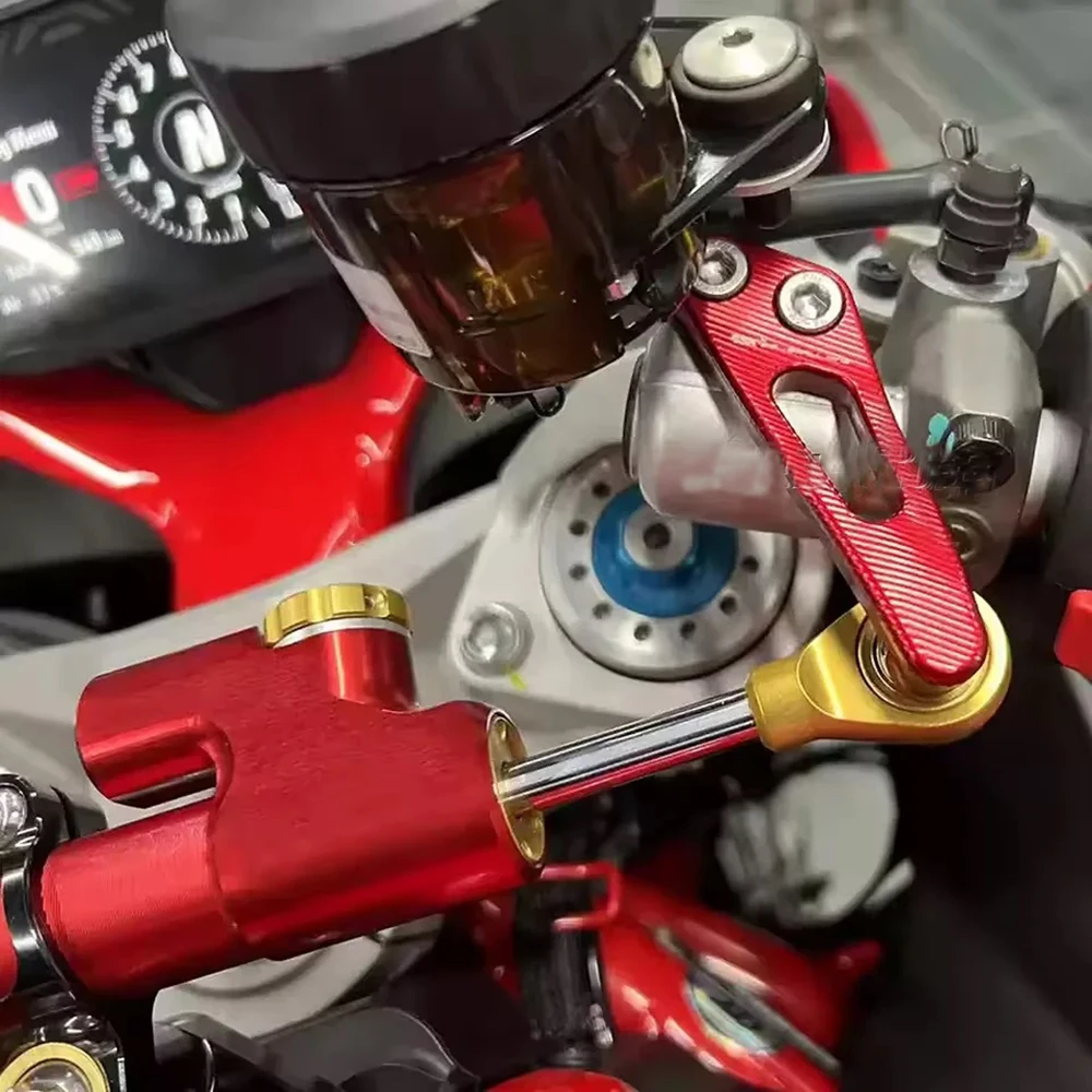 For Ducati SuperSport 950 Supersport 939 2018-2025 Motorcycle Accessories Damper Stabilizer Bracket Steering Mount Kit
