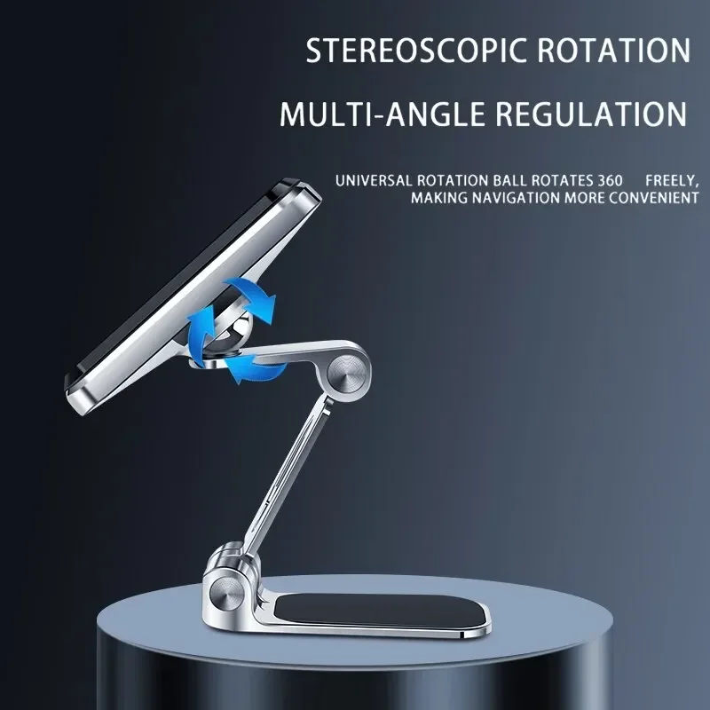 2024 Magnetische universele autotelefoonhouder 360 °   Rotatie Opvouwbaar instrumentenpaneel Mobiele telefoonhouder Telefoonaccessoires