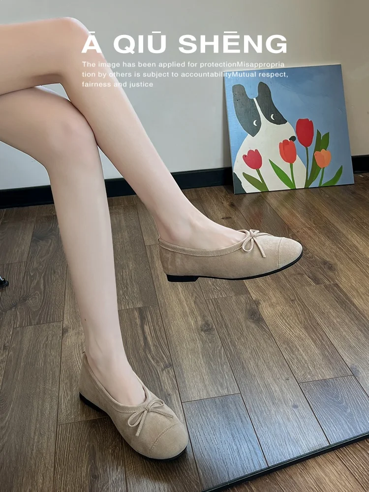 ballerines-plates-souples-pour-femmes-nouvelle-collection-2026-version-en-cuir-avec-nœud-chaussures-decontractees-a-enfiler