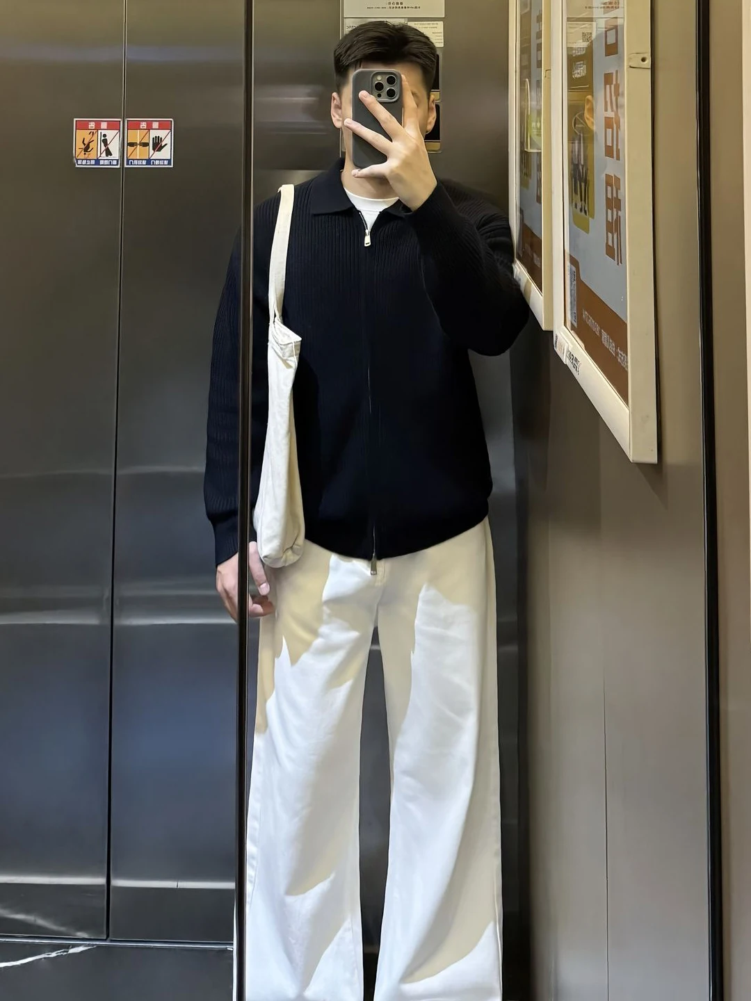 

Мужской вязаный кардиган Cleanfit в корейском стиле, синий, с двойной молнией, свободного кроя, с длинными рукавами, для осени