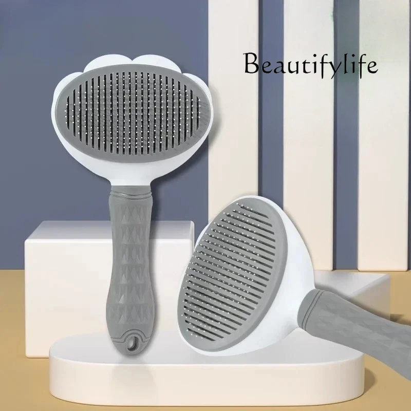 

расческа для кошек Cat comb hair removal needle comb special dog hair universal cleaner pet supplies