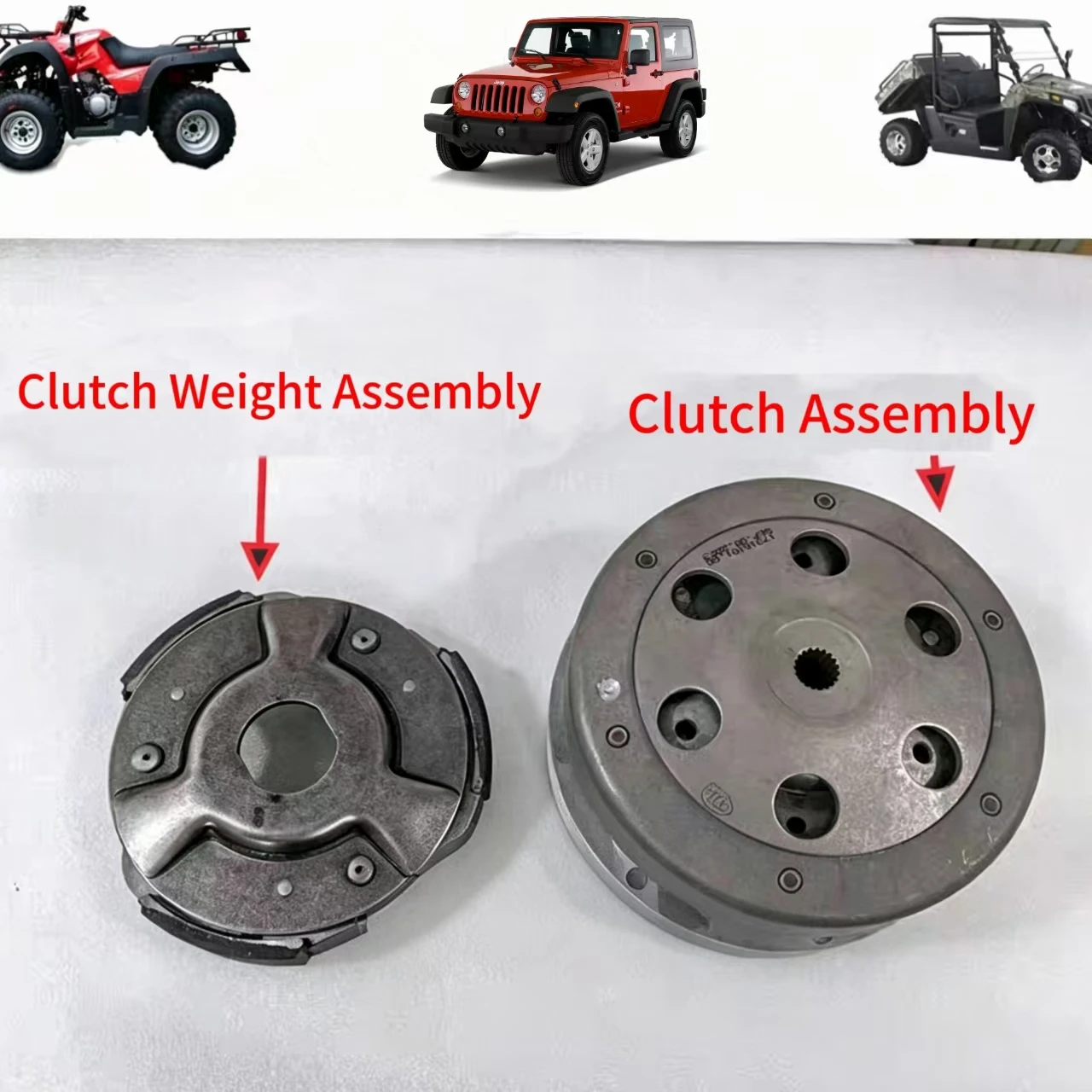 

Подходит для вторичного шкива сцепления двигателя WHS Kayo Loncin ATV300AU