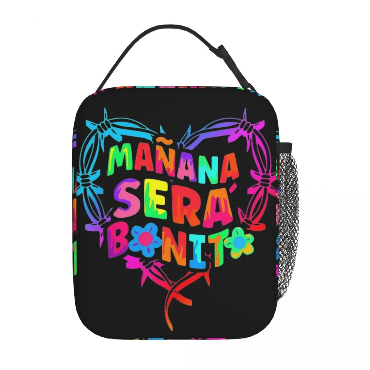 

Karol G Manana Sera Bonito Merch Insulated Lunch Bag For Travel Food Container Reusable Cooler Thermal Bento Box