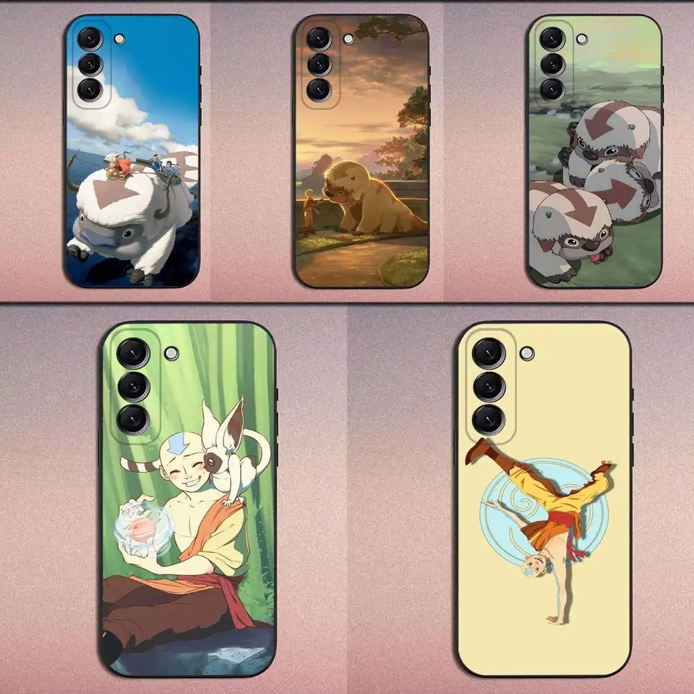 

A-Avatar The Last A-Airbender Phone Case For Samsung Galaxy A20,A21s,A22,A31,A32,A52,A53,A72,73,A80 Soft Black Cover