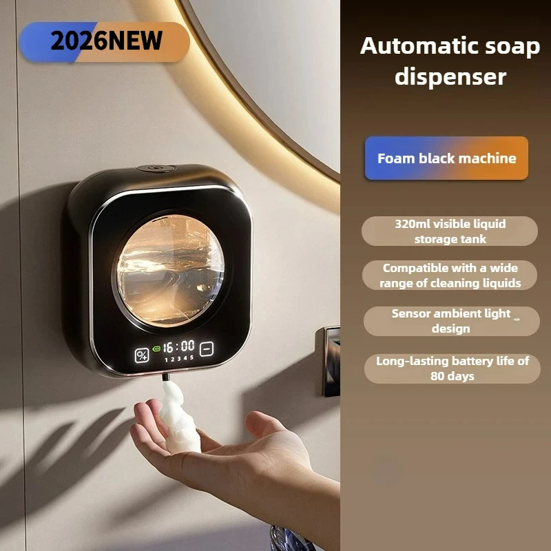 2026smart-induction-hand-washer-sensor-wall-mounted-foam-infrared-sensor-liquid-soap-dispensers-with-temperature-digital-display
