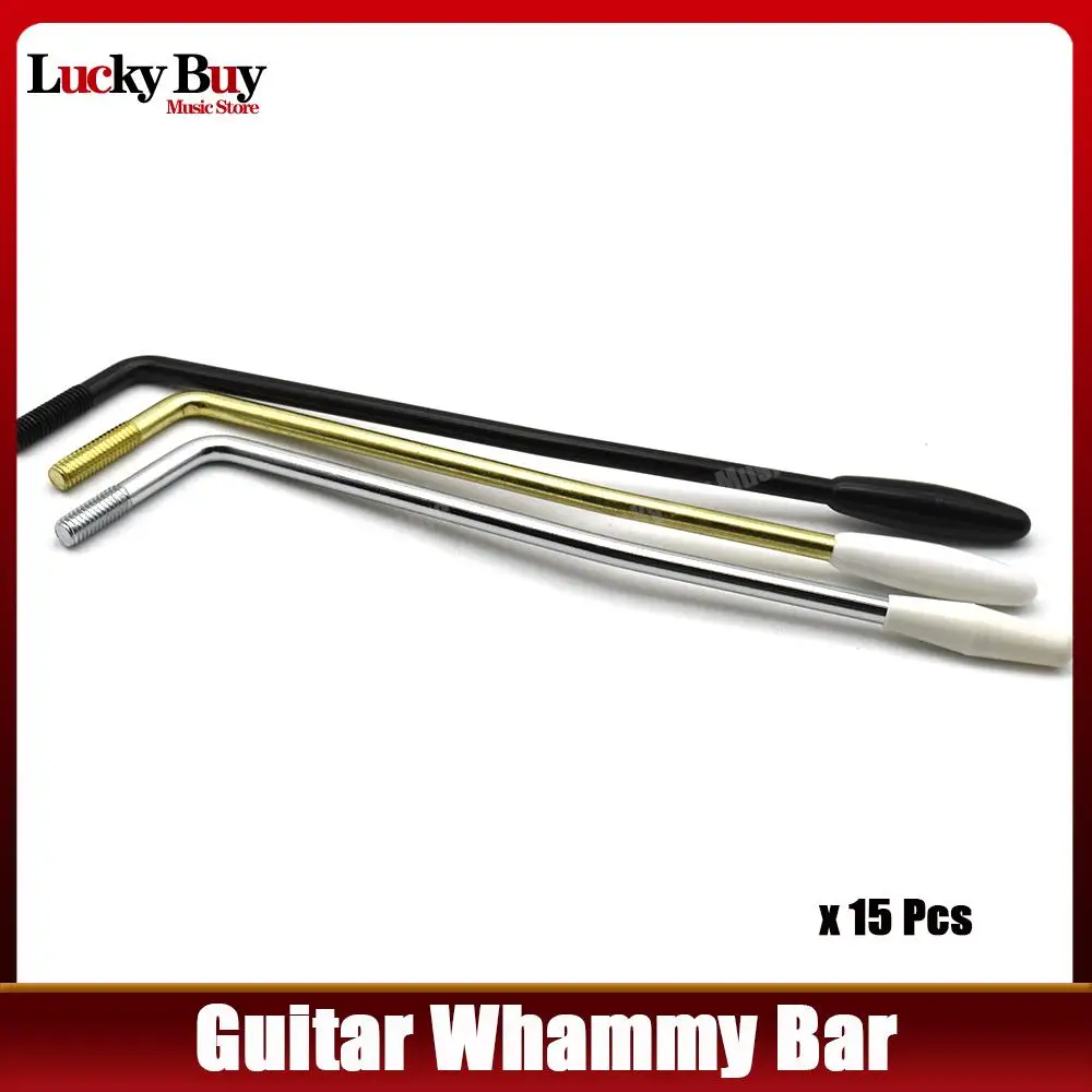 Kaish 5.8 Mm Diametro Cromato Con Punta Nera ST Strat Chitarra Tremolo