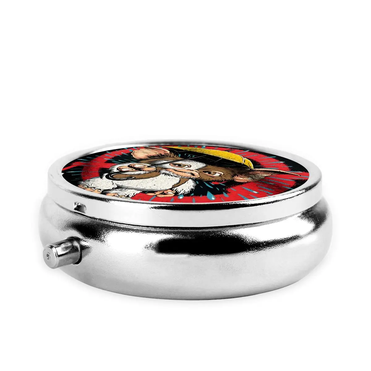 G-Gremlinses السفر حبوب مستديرة المنظم Mogwai الوحش الرعب الرجعية الخيال العلمي صندوق دواء حبة صندوق الخائن صندوق تخزين