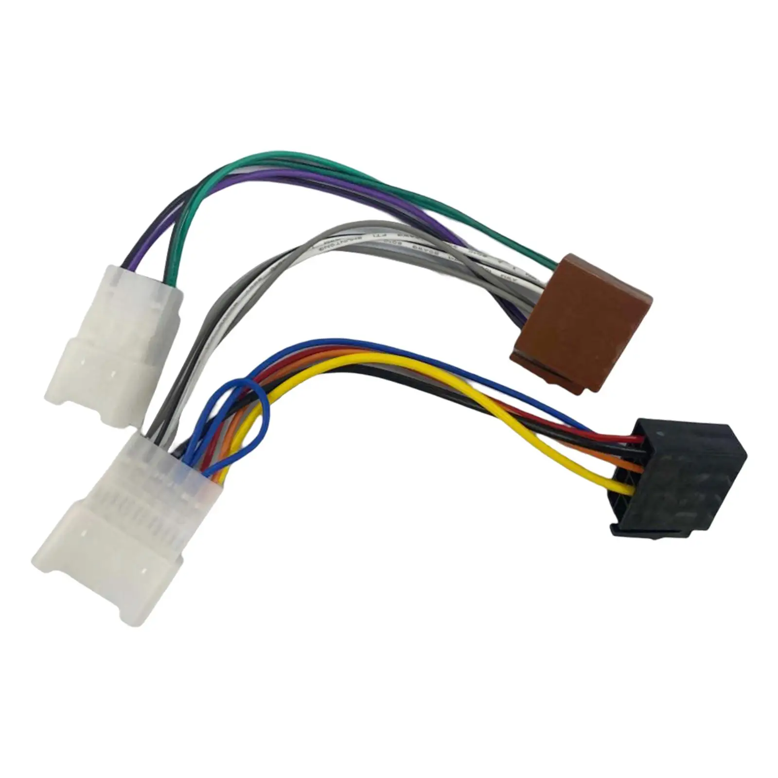 Car Radio Stereo Cable Plastic Wiring Harness Adaptor ISO Wire Harness Cable for Ford KA Non Amplified Systems