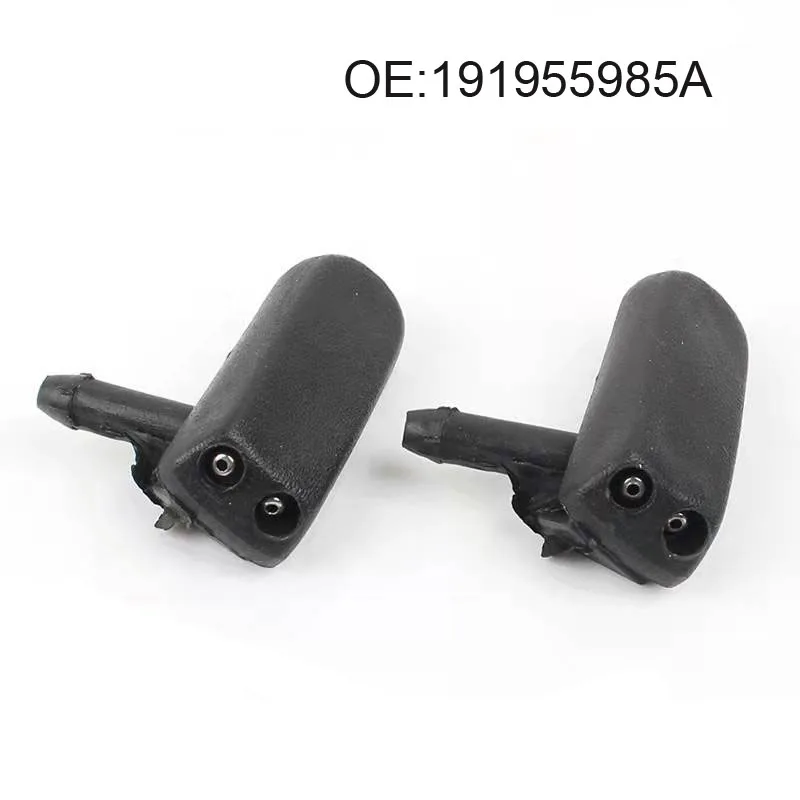 2 X Front Windscreen Washer Jets Nozzle Water Sprayer For Vw T4 Transporter  Cabiolet Jetta Golf Passat  GOLF MK2 MK3 191955985A