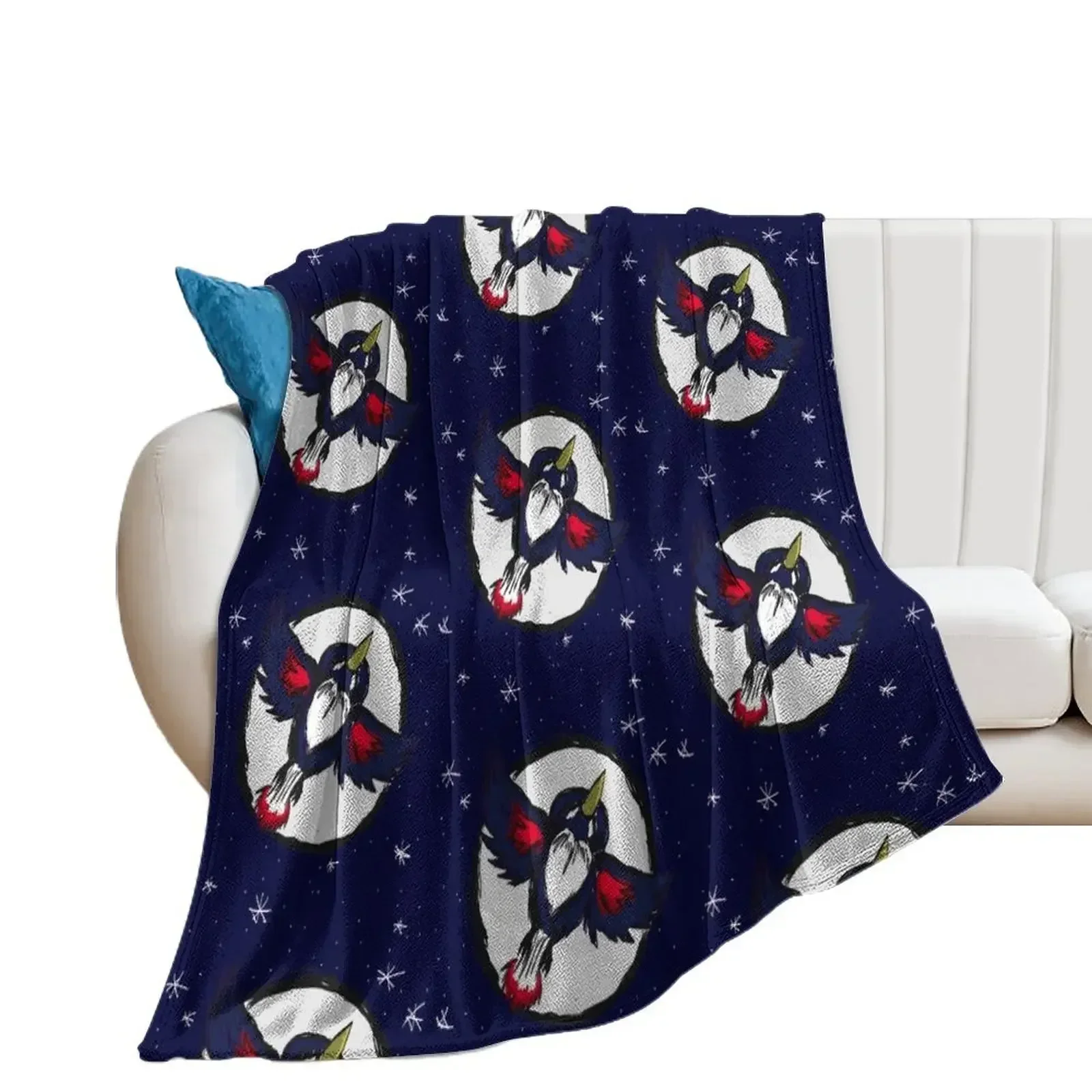 Honchkrow Throw Blanket Stuffeds Beautifuls Blankets