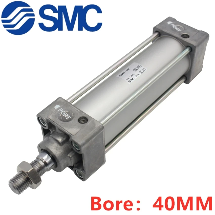 MBB80-25-50-75-100-125-150-175-200 SMC Original Pneumatic Cylinder Standard Type Double Acting Single Rod