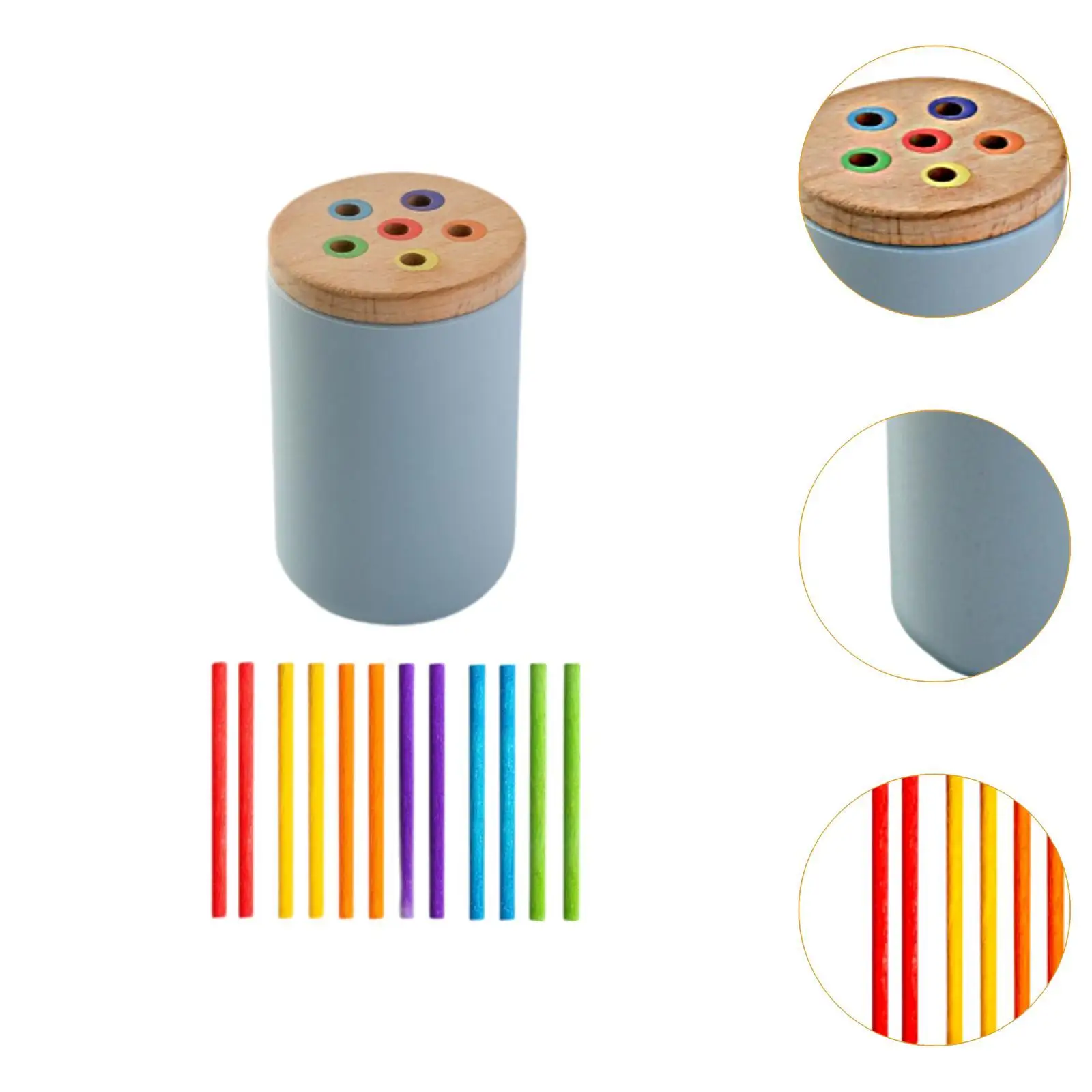 Houten kleurvorm sorteerspeelgoed Educatief speelgoedactiviteiten Houten vorm passend houten speelgoed voor kinderen Baby verjaardagscadeau