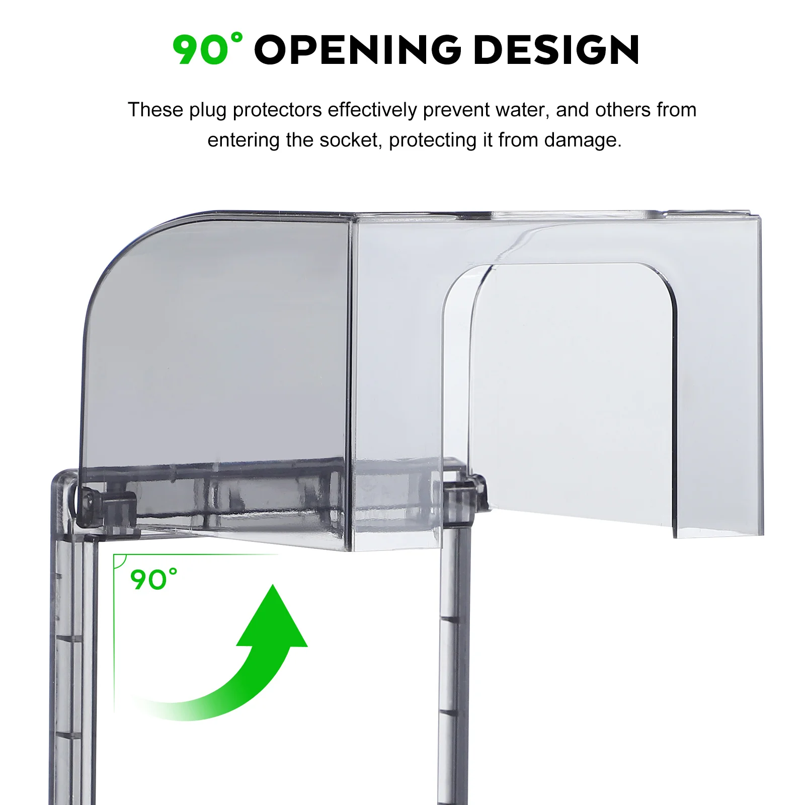 Waterproof Cover Sticky Outlet Electrical Covers For Outlets Wire Cable Plastic Adhesive Outdoor Baby Plug