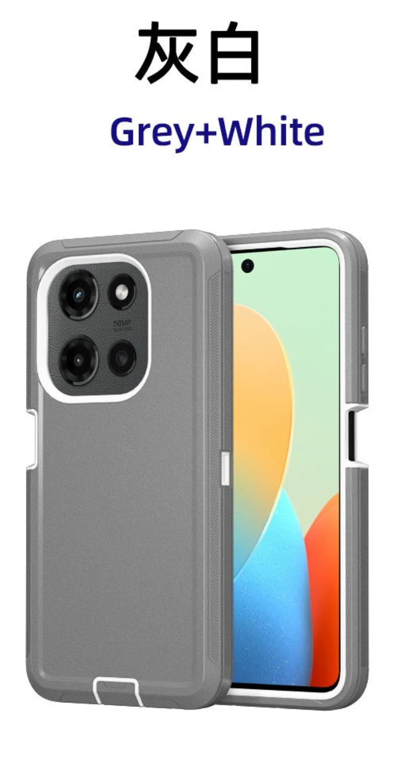 3-Schicht-Schutzhülle für Motorola G Edge Play Stylus Power 5G 2026 2025 2024 2023 Robuste Hybrid-OTT-Schutzhülle – Detail 10