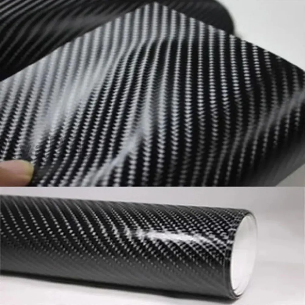 

4D Carbon Fiber Sticker Car Wrap Vinyl Film DIY Car Interior Trim Protective Film Automobile Motorcycle Decal for Car Accessorie