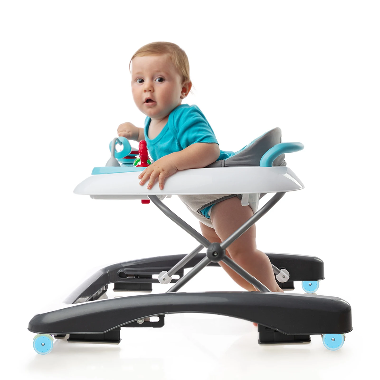 

Baby Stroller Wheels Quiet Swivel Detachable Easy Installation Replacement Parts Furniture Casters Stroller Accessories Walker