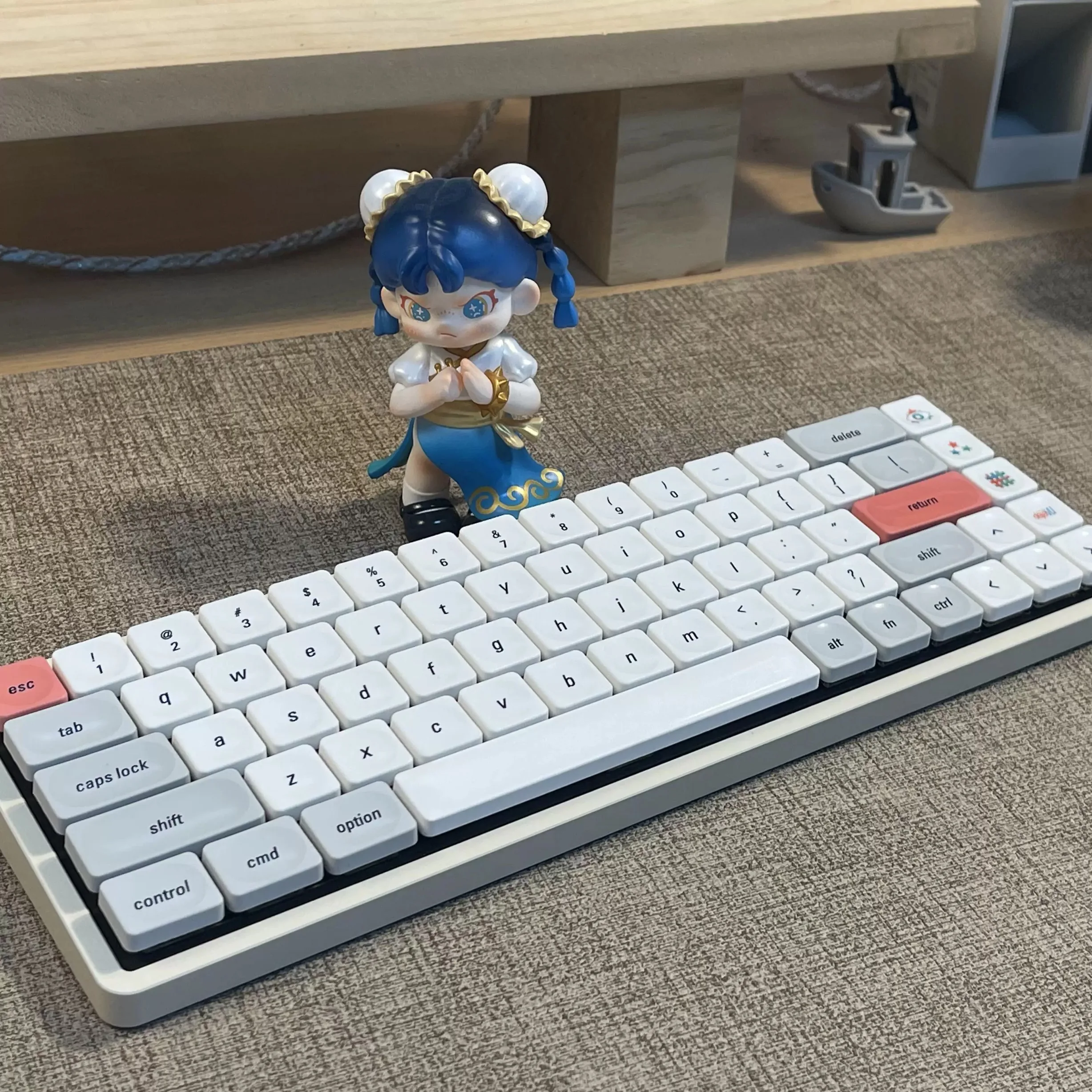 Sense of Sight Theme Keycaps PBT Sublimation Low Shaft Keycaps Retro Style