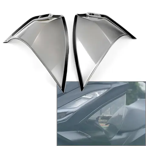 오토바이 사이드 레그 가드 보호대 윈드 커버, 혼다 PCX125 PCX150 PCX160 2021-2022 용, 2 개