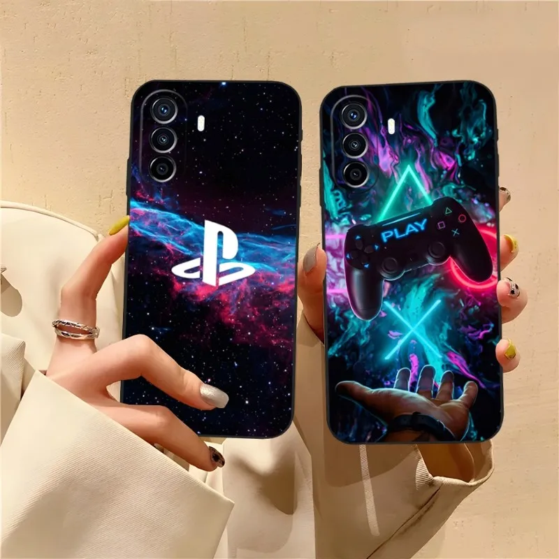 Play Station PS4 Game Phone Case Fundas For Huawei P50 Lite P30 P40 P20 P10 Mate 60 40 Pro Plus Psmart Z 6 7 9 Coque