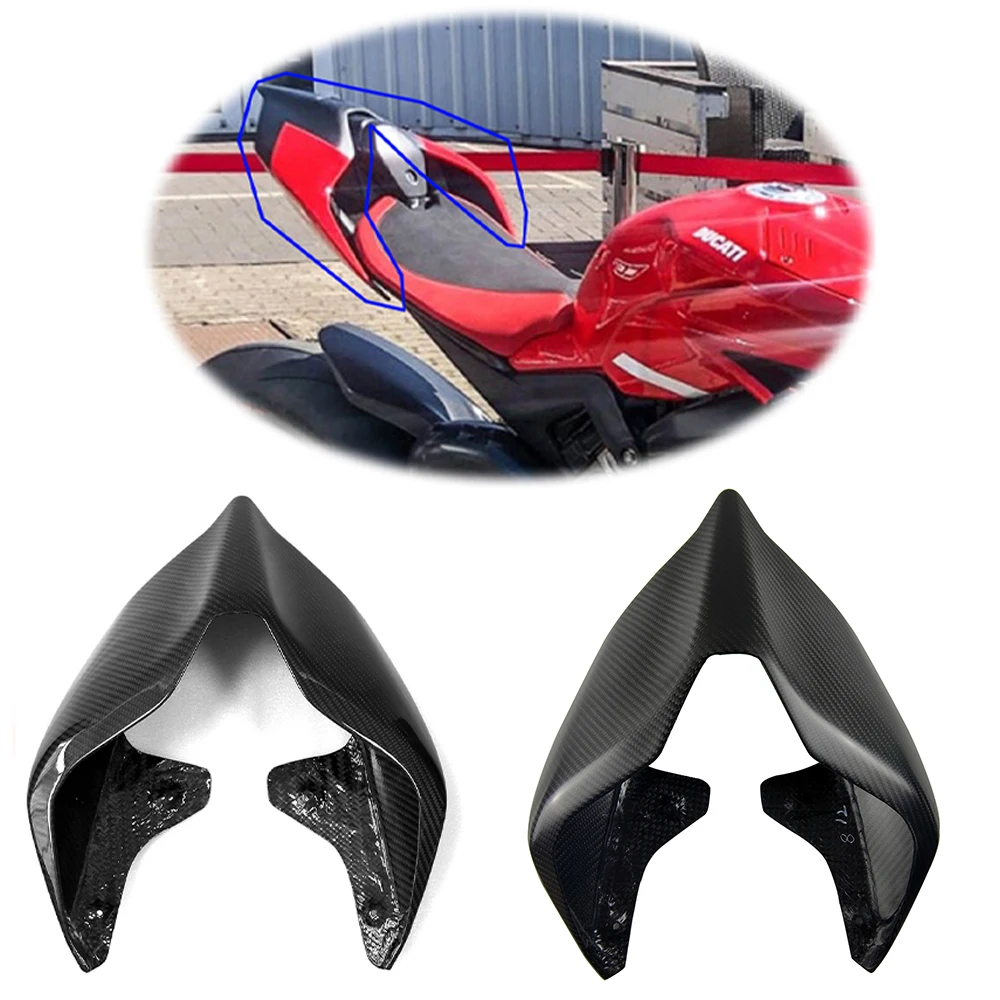 

Rear Cowl Tail For Ducati Panigale V4 V4S 2018-2020 Motorcycle Rear Fairing Cowl Tail Cover Carbon Fiber Gloss And Matte