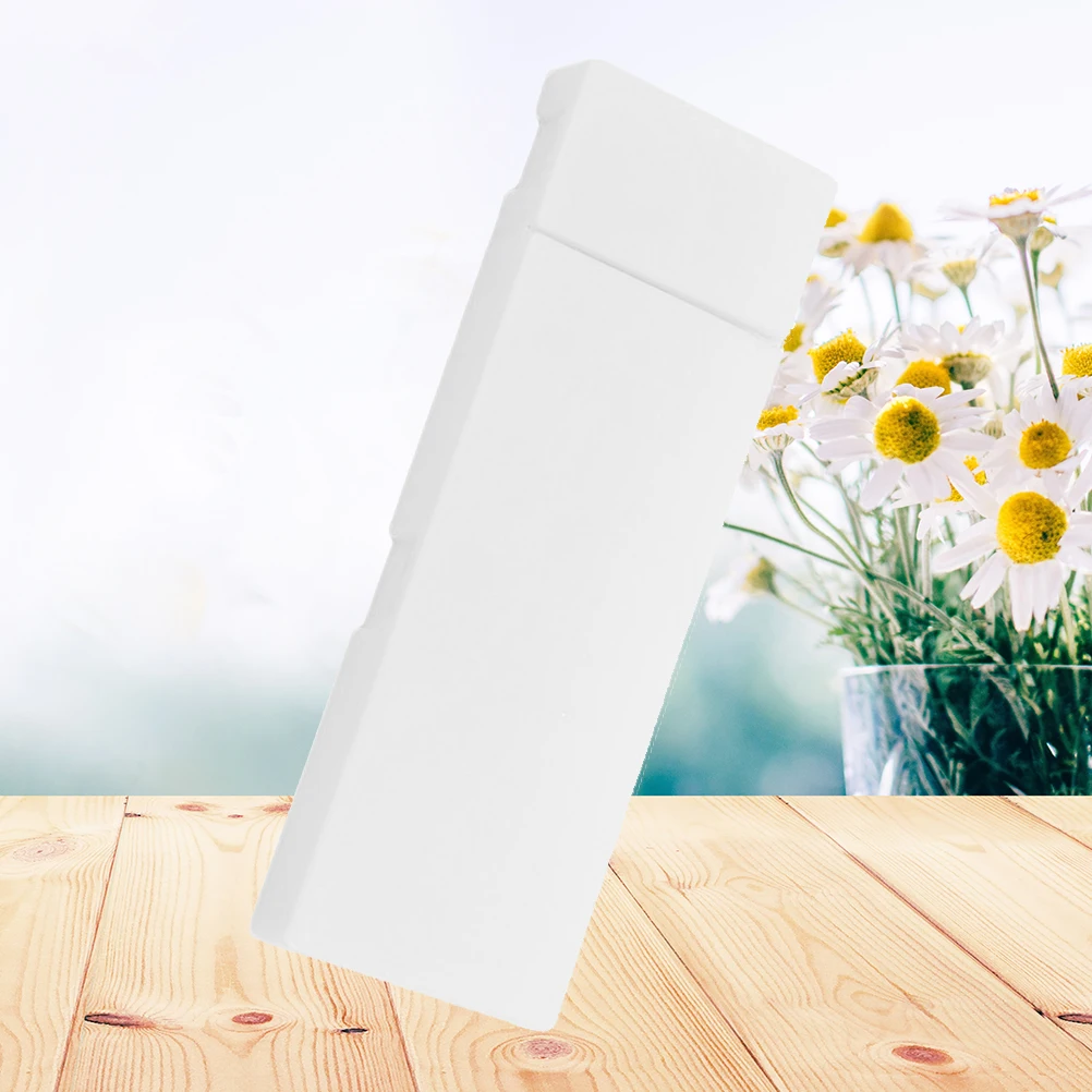 Kunststoff-Briefpapierbox, robustes Federmäppchen, Spitzer, durchscheinend, langlebig