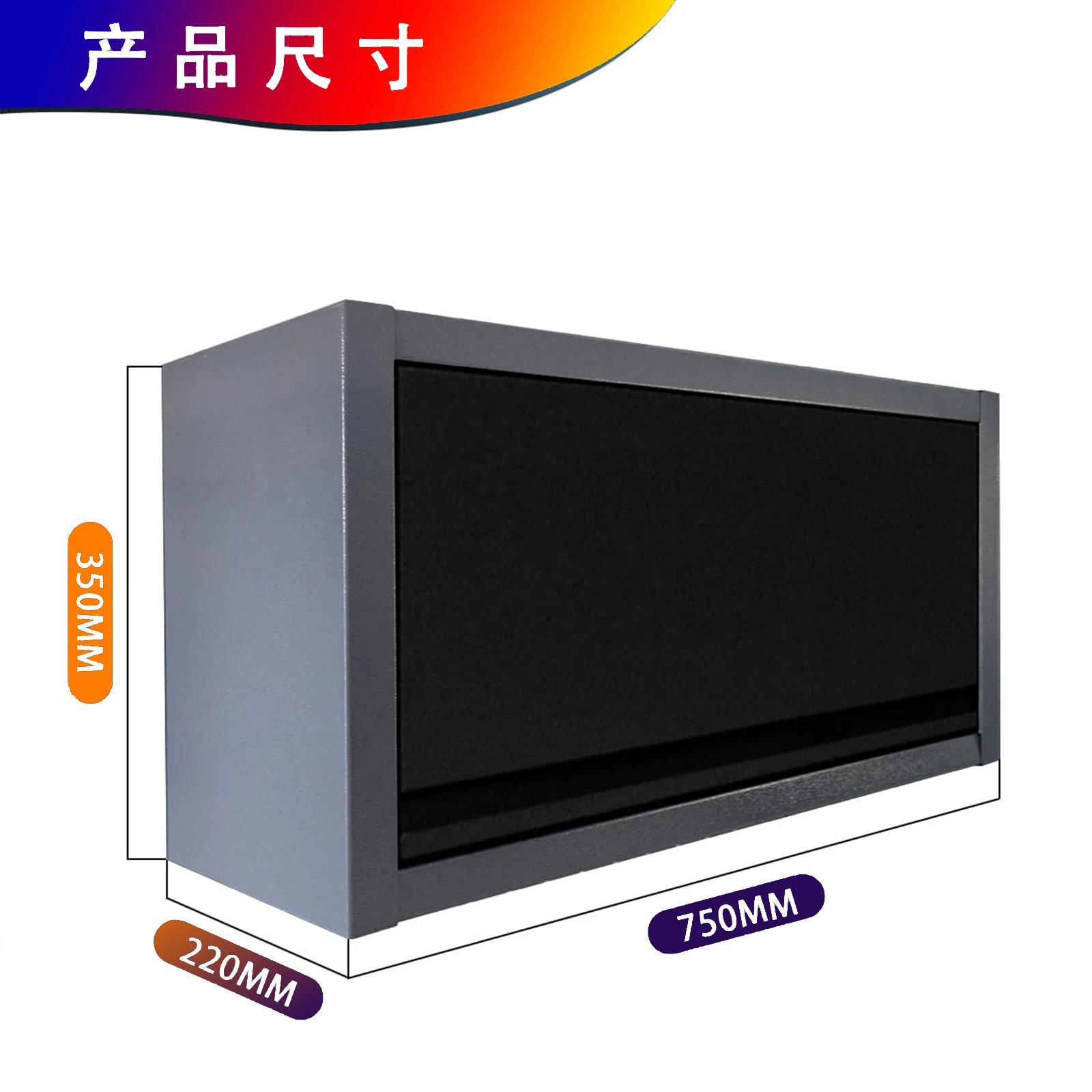 Wall hanging cabinet Toolbox Hardware tool cabinet Factory workshop Sundries locker Warehouse Locked storage cabinet