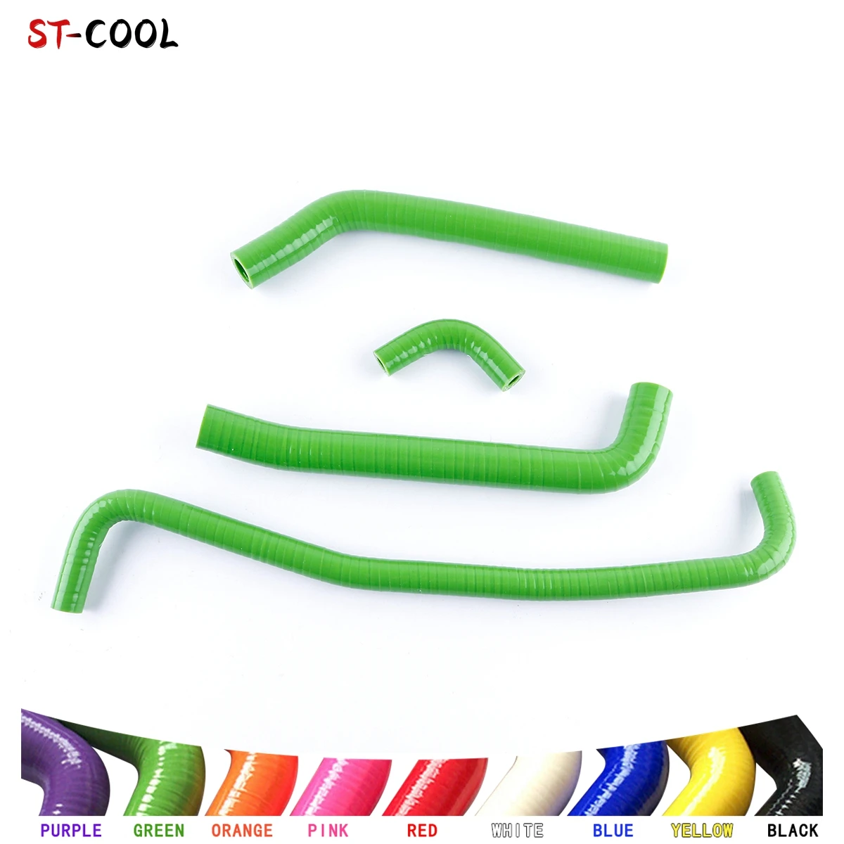 For Cannondale Speed 440 2002 Radiator Coolant Hoses Kit Silicone Tubes Pipes 4Pcs 10 Colors