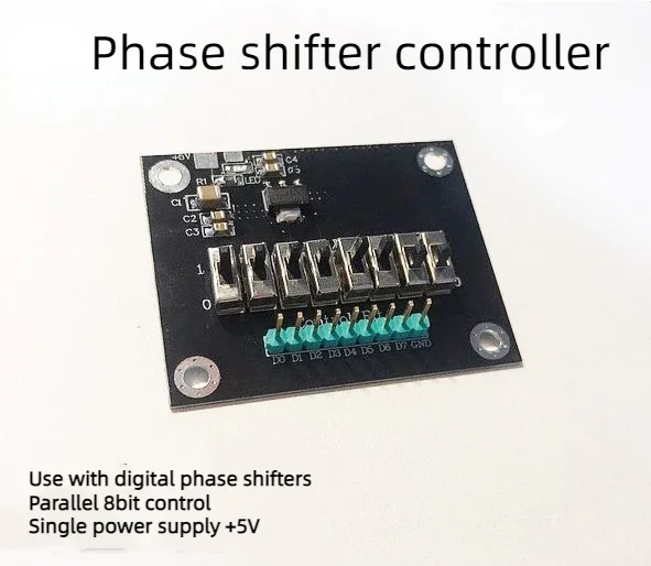 

Microwave Phase Shifter Control Panel 8bit Parallel RF Phase Shifter Control Panel