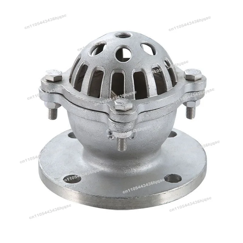 304/316 Stainless Steel Flange Bottom Valve H42W -6P/16P Flange Bottom Valve Water Pump Suction Check Valve Lift