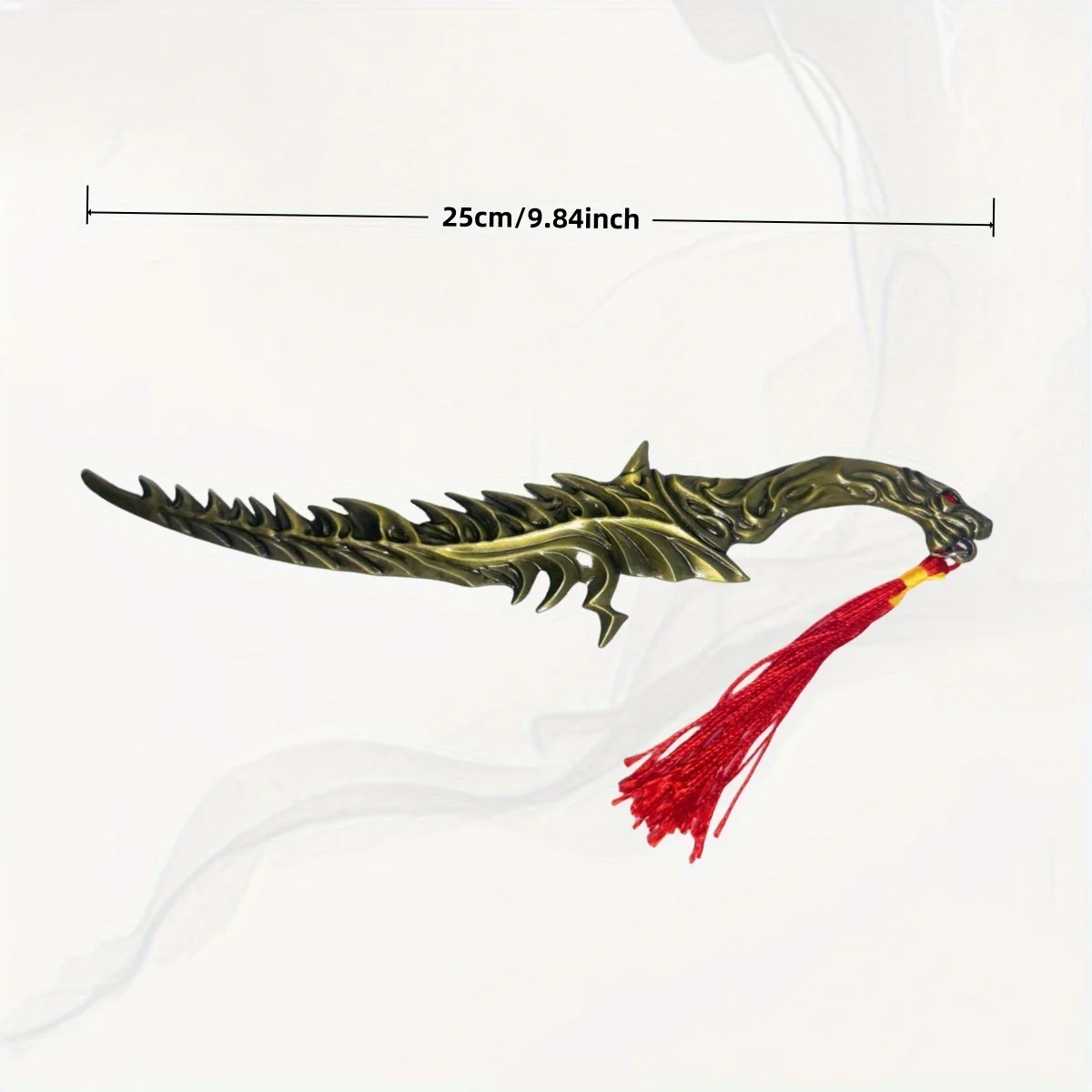 9.8 polegada elden faca de metal katana espada original samurai sabre ninja faca japonês katana sabre cosplay acessórios prop brinquedo