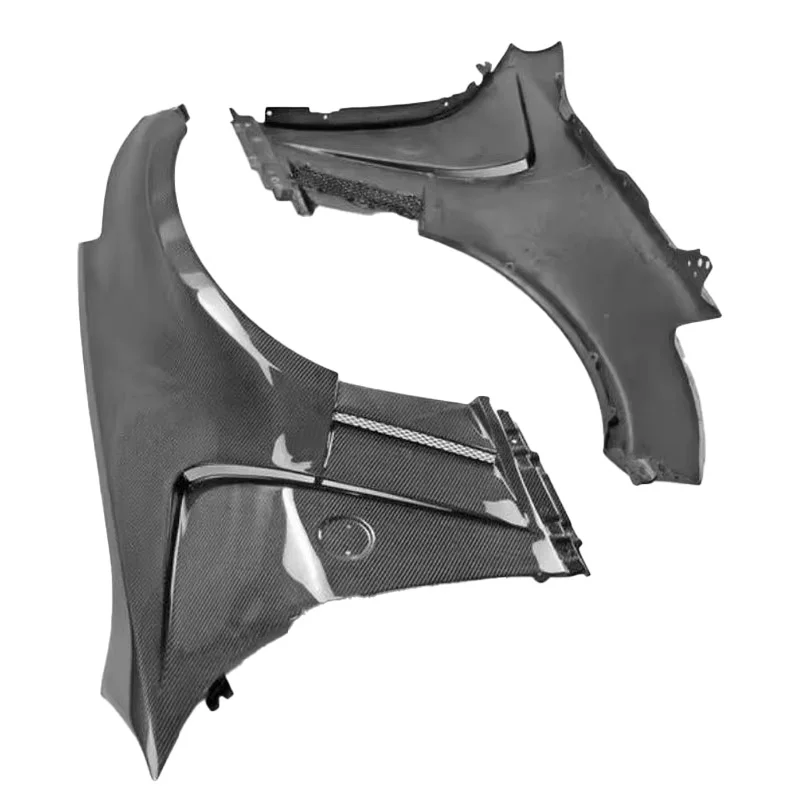 

Real Carbon Fiber Front Leaf Board Bumper Side Fender Vents for Nissan 350Z Z33 2002-2008 Car Accessories