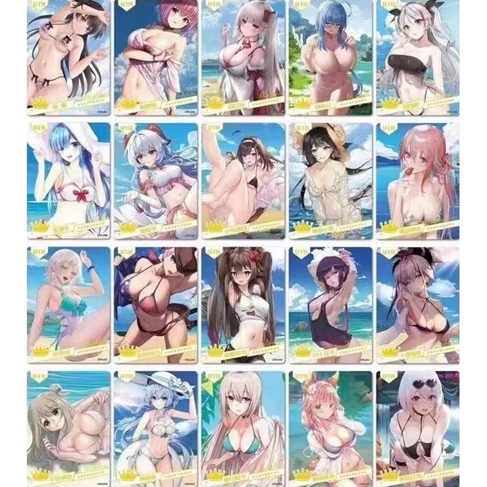 Dea Story Collection Summer Love Cards Anime Girls Party costume da bagno Bikini Feast Booster Box Doujin Toys regali per Hobby