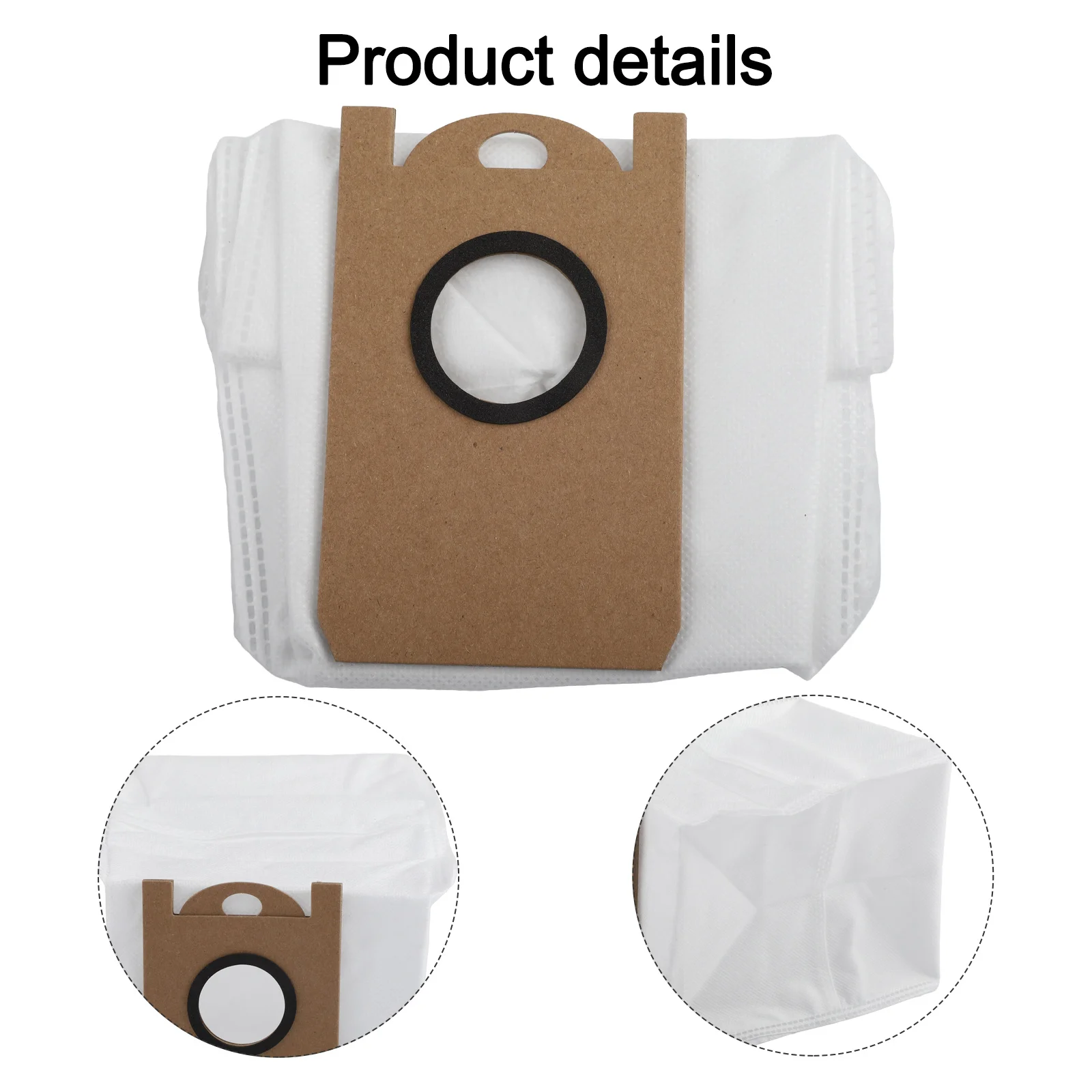 Мешки для пыли для пылесоса, аксессуары, мешки для пыли, сменные вакуумные мешки, 8 упаковок мешков для пыли, простые в установке мешки