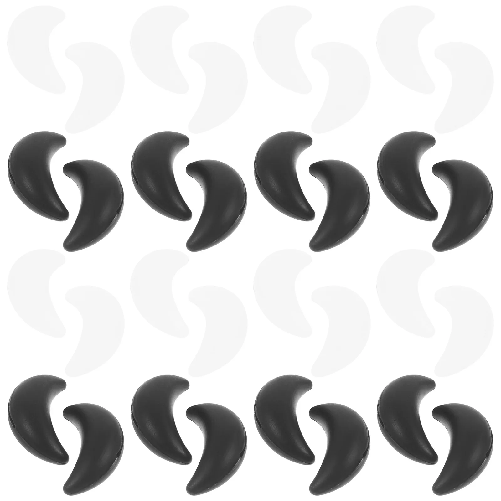 

20Pairs Anti-Slip Glasses Ear Grip Hook Silicone Eyeglasses Retainer Soft Comfortable Kids Glasses Arm Cushion Non-Slip