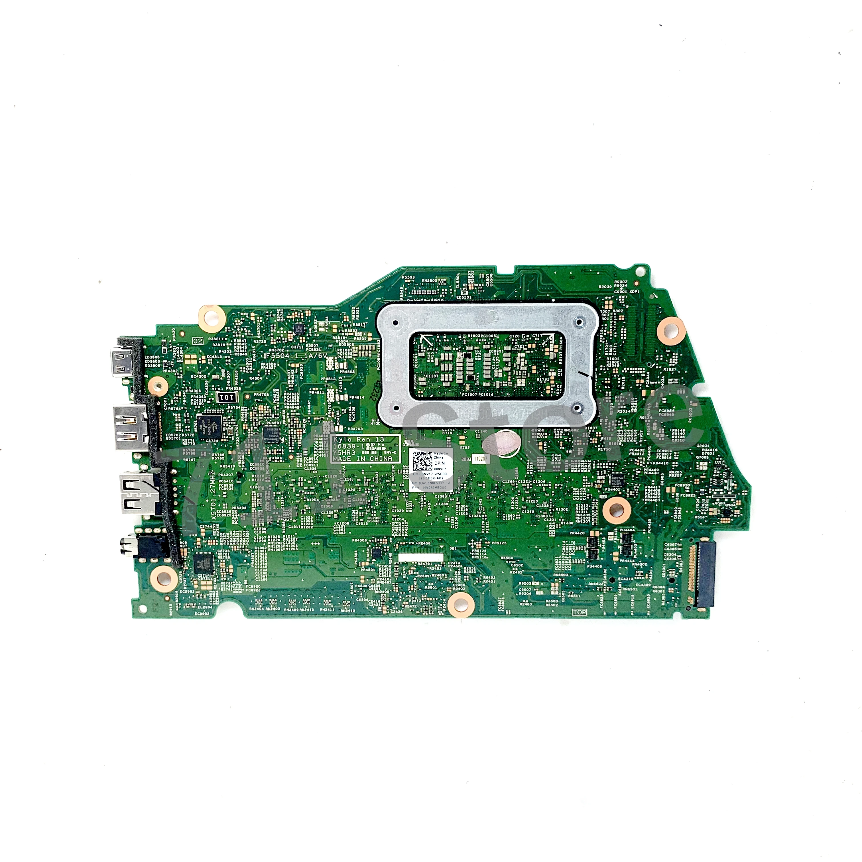 اللوحة الرئيسية الجديدة CN-00NVF7 00NVF7 0NVF7 لأجهزة الكمبيوتر المحمول Dell Inspiron 13 7000 7370 7373 اللوحة الأم 16839-1 مع وحدة المعالجة المركزية i7-8550U 100% تم اختبارها