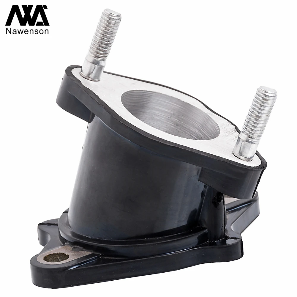 Motorcycle Carburetor Intake Manifold Rubber Carb Flange Adapter Boot for Honda ATC200E/ATC200ES 1981-1986