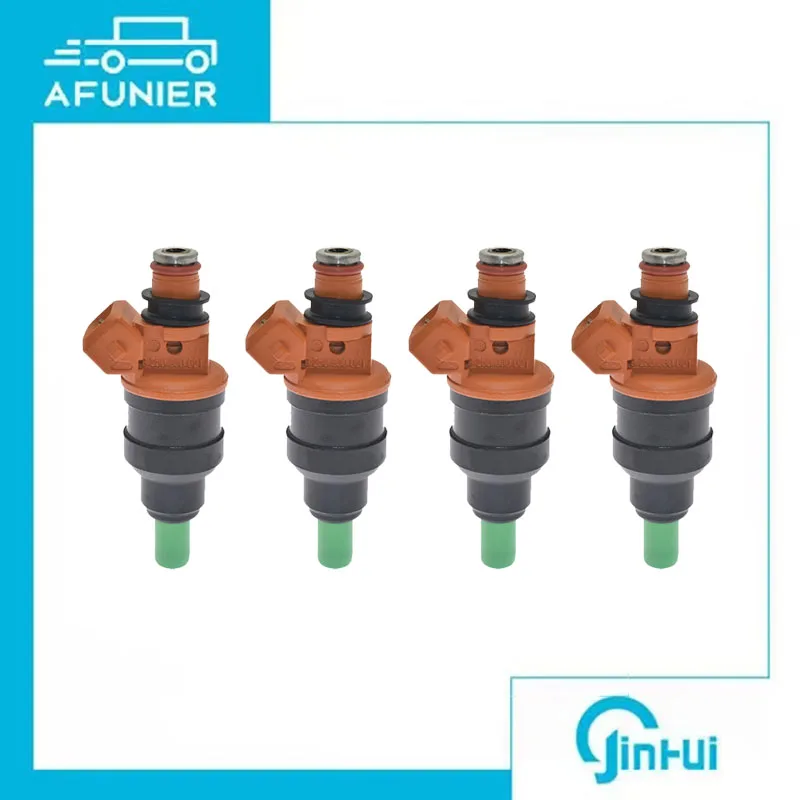 4Pcs Fuel Injector Nozzle For Hyundai Excel Scoupe Mitsubishi Precis Diamante 1.5L 3.0L 1990-1995 OE No.:0280150788