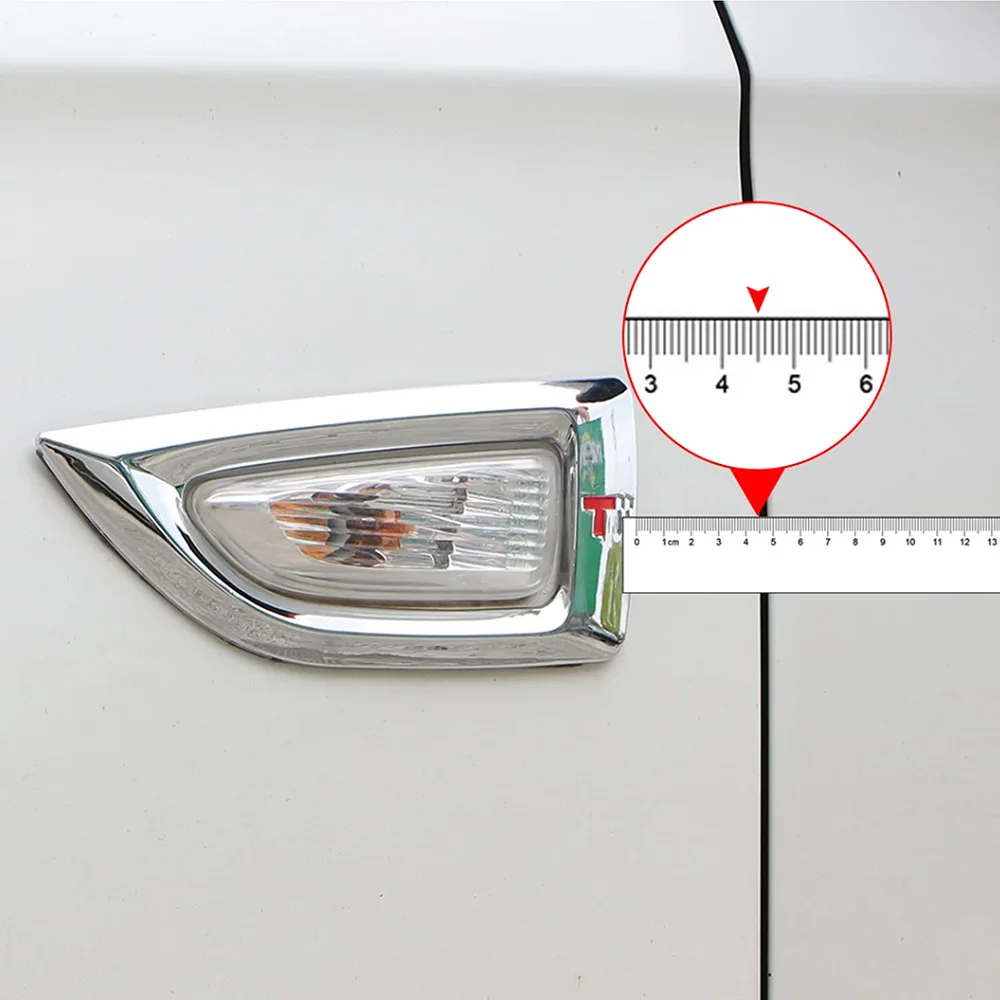 For Opel Astra J K for Opel Crossland X for Opel Insignia B for Buick Regal Car Side Turn Signal Light Cover Sticker Accessoires