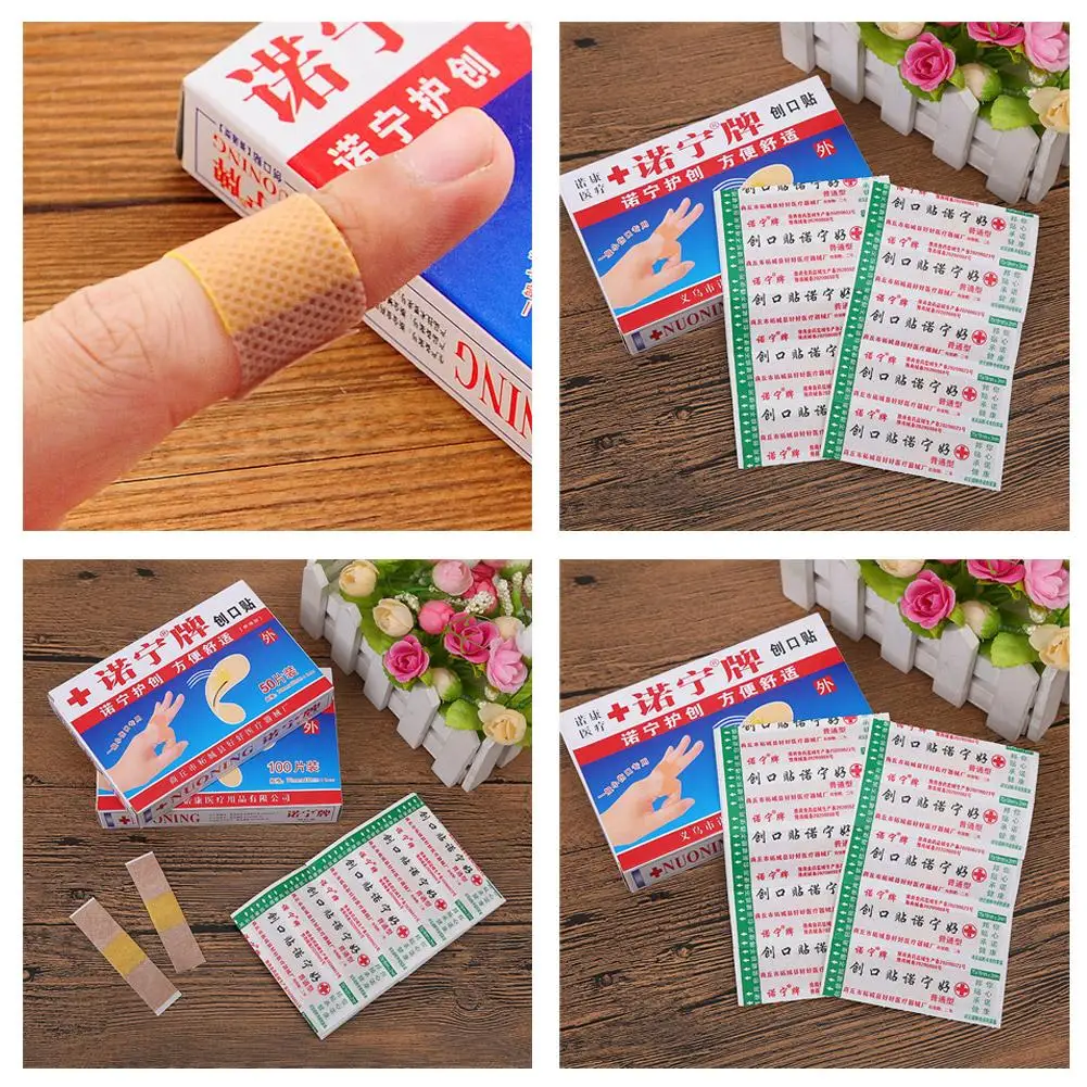 

20/50/100 шт. дышащий пластырь для детей, детский пластырь на рану, лента для кожи для малышей, клейкие повязки для оказания первой помощи