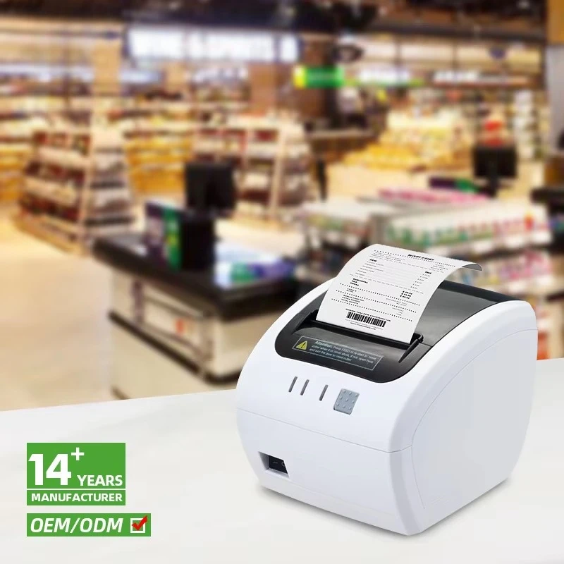 Winpal WP230W 3-Inch Thermal Desktop POS Printer 80mm Receipt Bill Ticket Printer Retail Restaurant IOS Compatibility BT Thermal